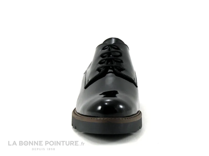 We Do CO22034CT Noir verni - Chaussure basse Femme a lacet