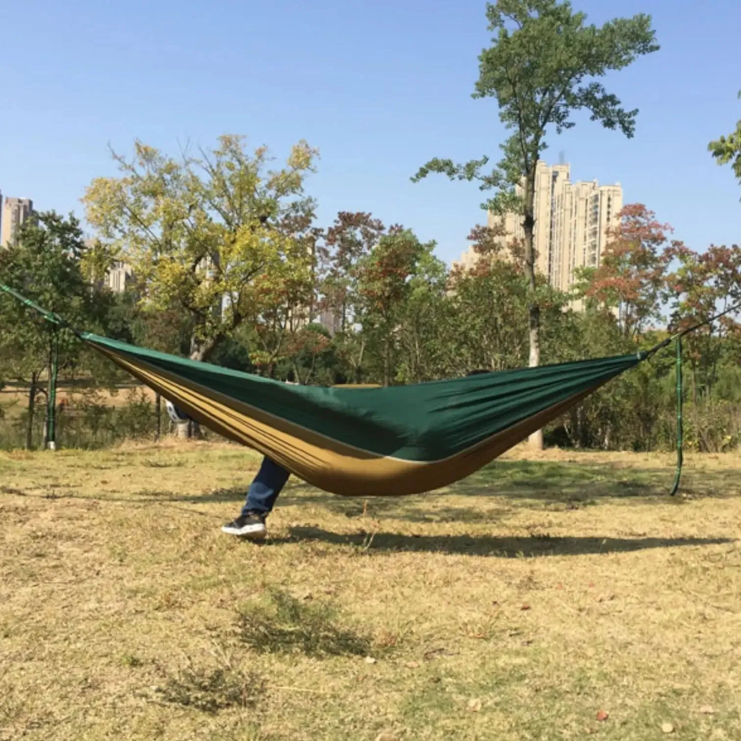 Affordable parachute silk hammock