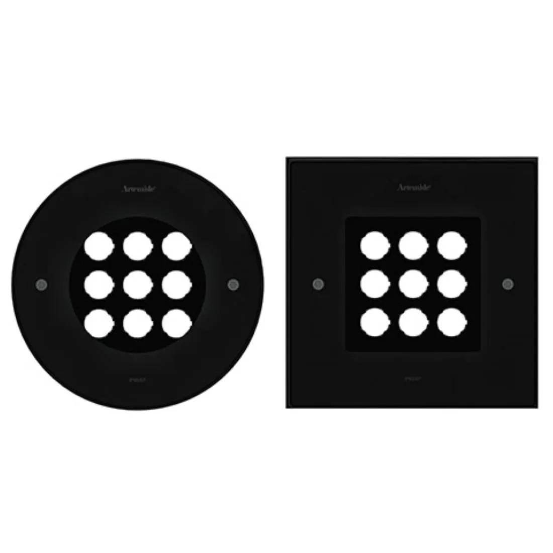 Artemide Ego 220 Vetro Downlight Lampadaire 