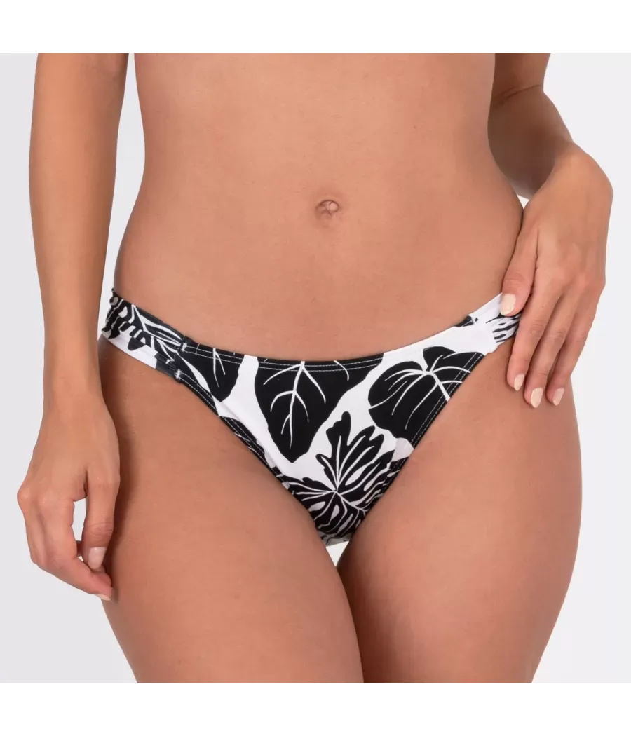 Black high-cut women's swimwear bottoms Foglia
