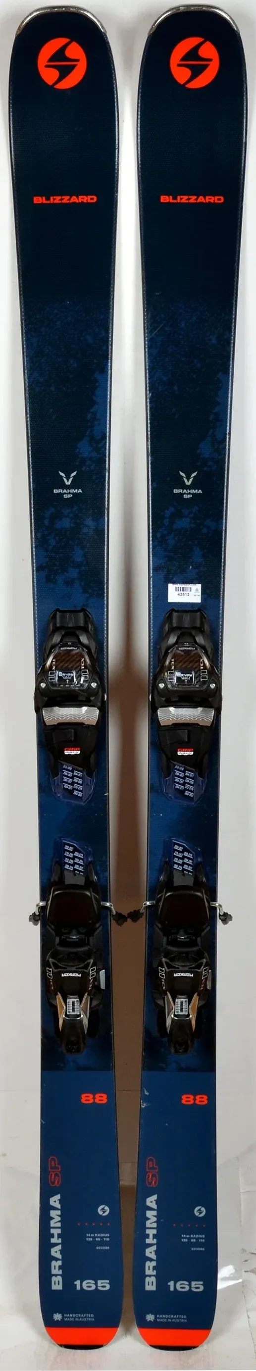 Blizzard BRAHMA 88 SP dark blue - skis d'occasion