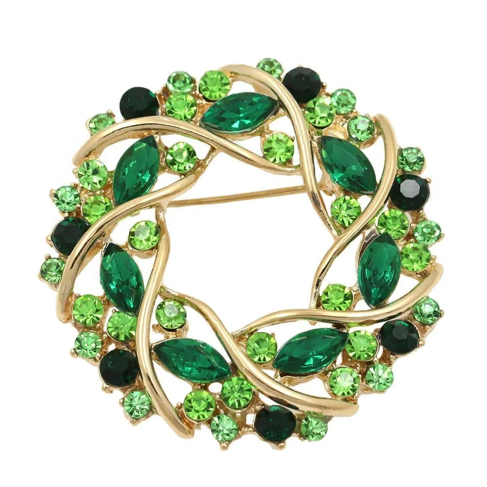 Steampunk Vintage Crown Brooch
