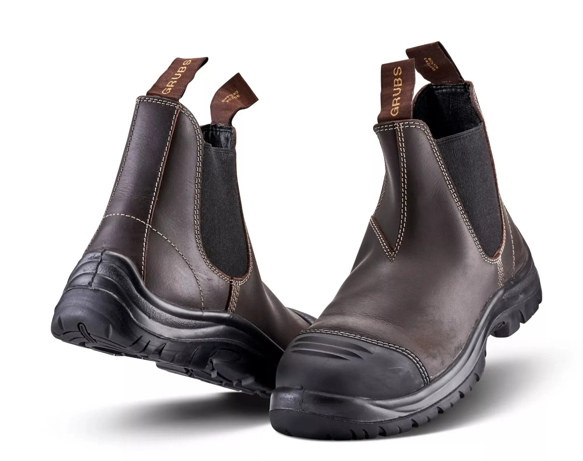 Chaussure cuir tornado s3 src acajou t37