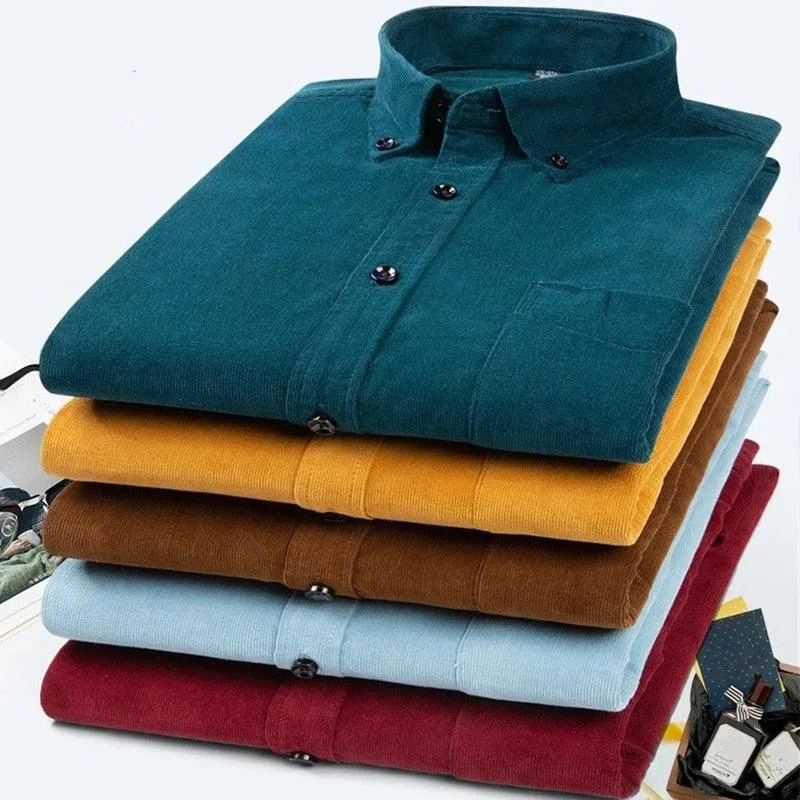 Chemise en velours ctelé - Homme