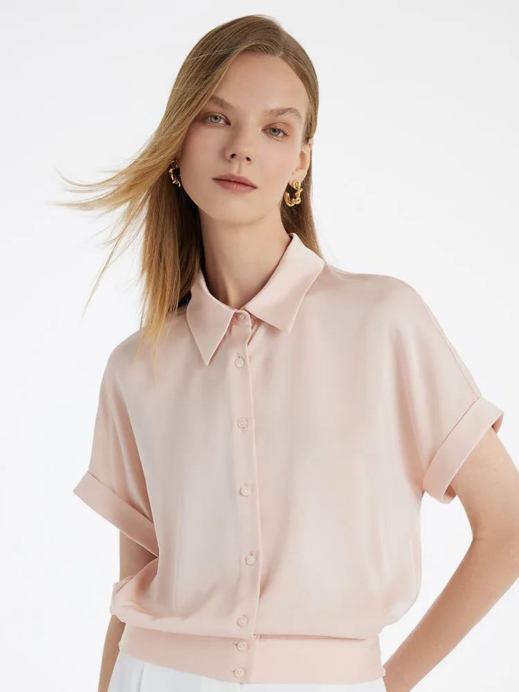 Chemise femme en soie de mûrier 22 Momme