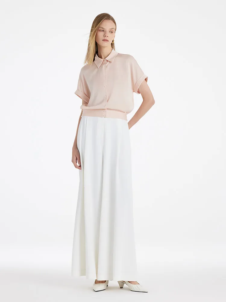 Chemise femme en soie de mûrier 22 Momme