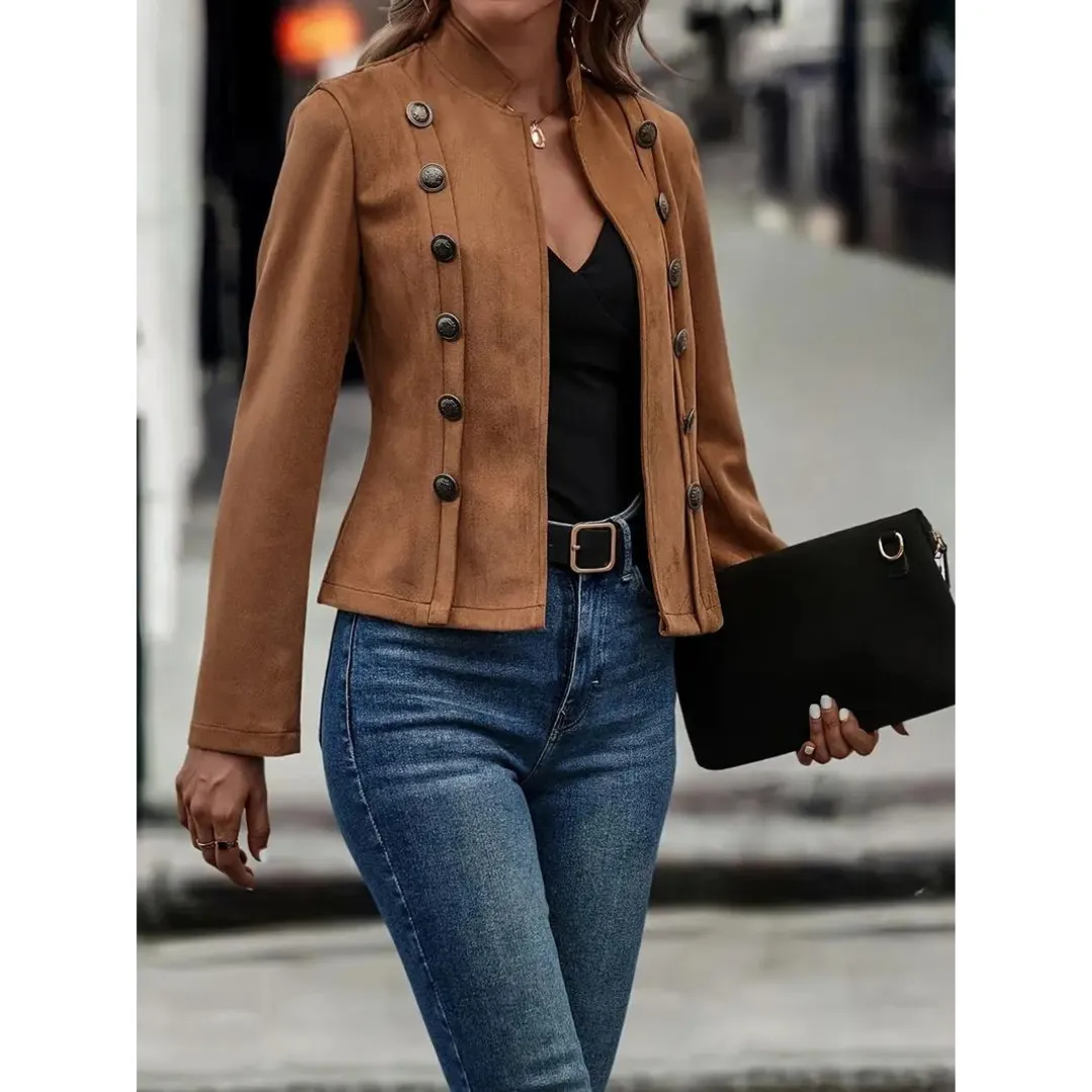 Clémence | Veste Femme Elégante Manches Longues | Chaude