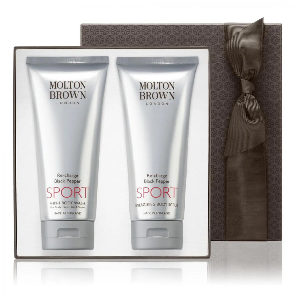 Coffret Black Pepper Sport pour Lui - Gel Douche et Savon Exfoliant-Molton Brown | 3 Suisses