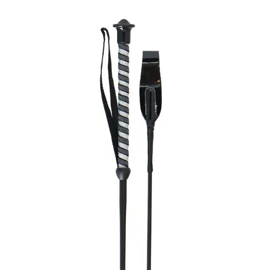 Cravache equestrian riding crop jump diamond.