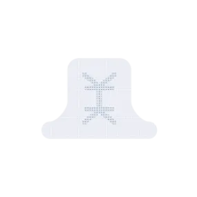 creos™ syntoprotect Ti-reinforced PTFE membrane, 250 microns, 36 x 25 mm, shape Nº 5