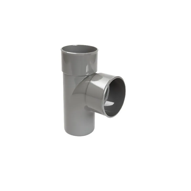 Culotte d'embranchement 87° PVC NICOLL"BR18" mâle femelle de 80