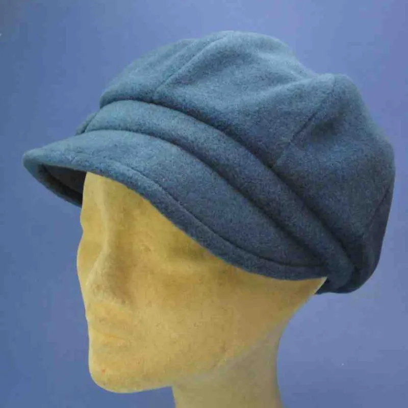 Gavroche small blue polar fleece plate | Women's cap