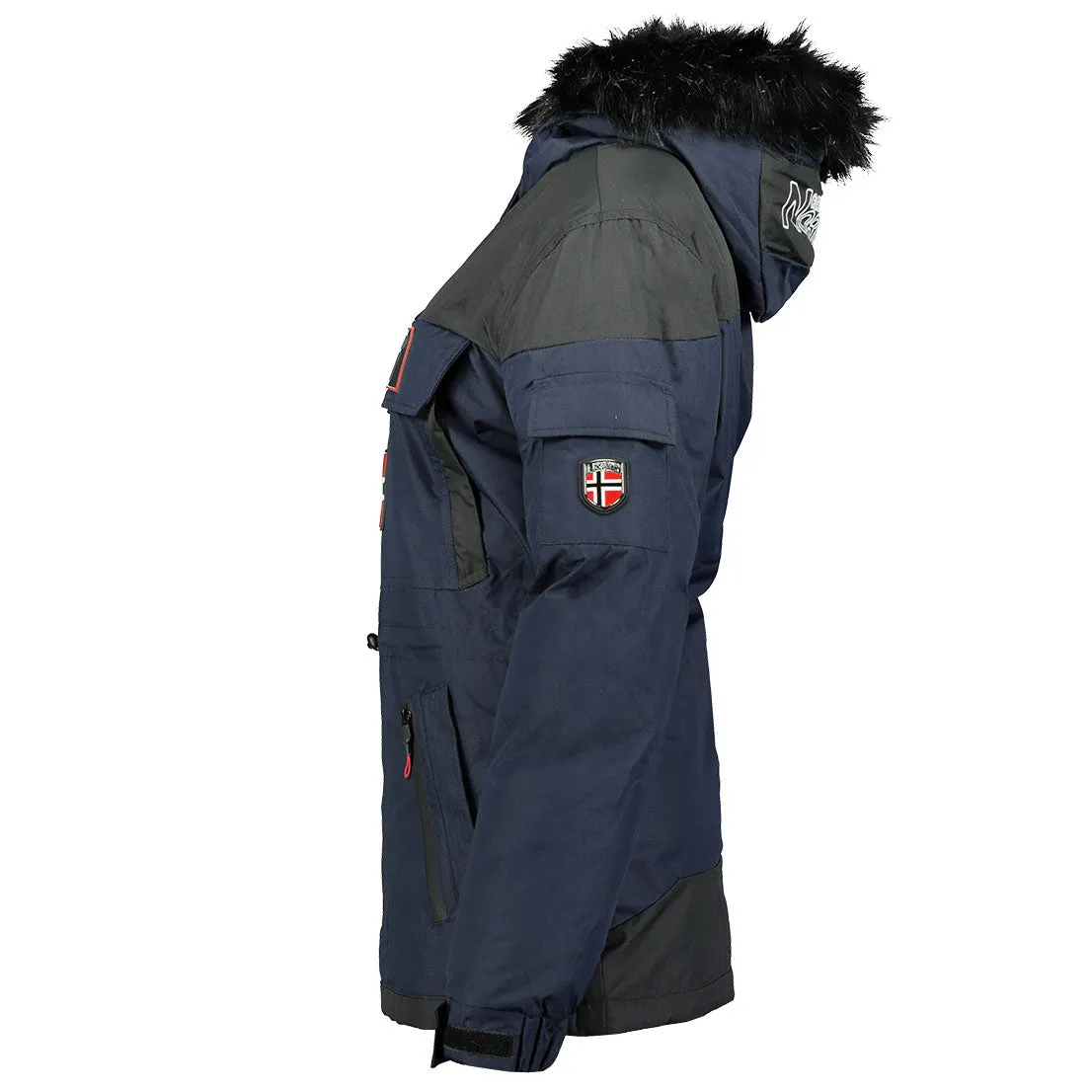 Geographical Norway Bruna Femme - Passe-Tête à Capuche Marine