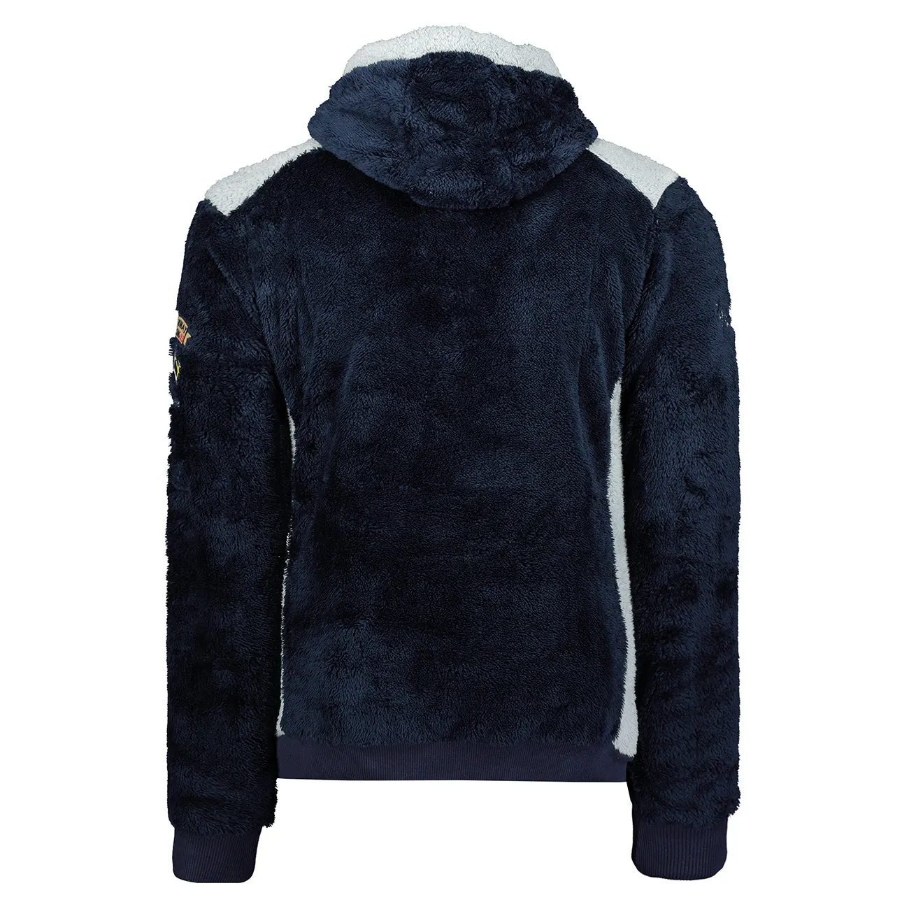 Geographical Norway Gymclass Sherco homme - Sweat à Capuche Polaire Marine Marine