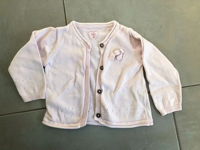 Gillet manches longues - Grain de Blé - 6 mois  | Beebs
