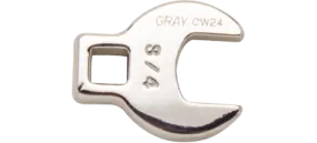 Gray Tools CW15M Clé pied de biche droite 15mm à prise 3/8"