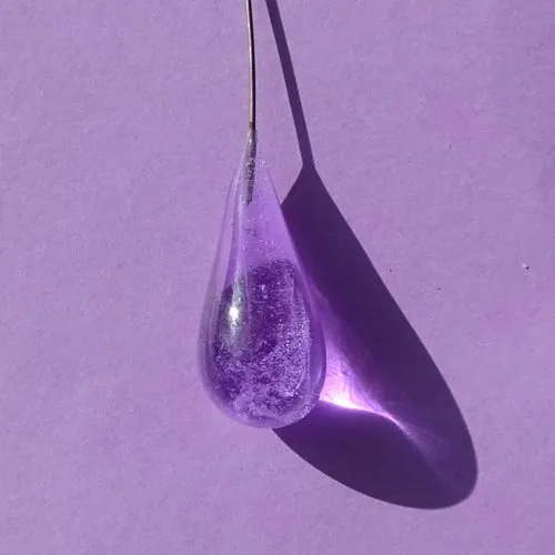 Headpin, glass bead, lampwork, Murano glass, bead.