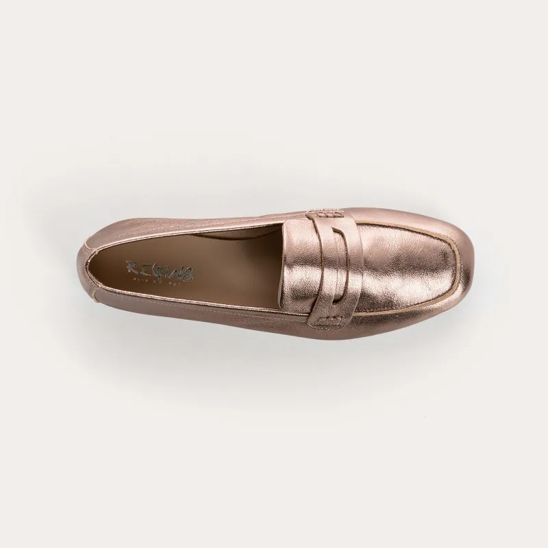 Shiny HEMA moccasins
