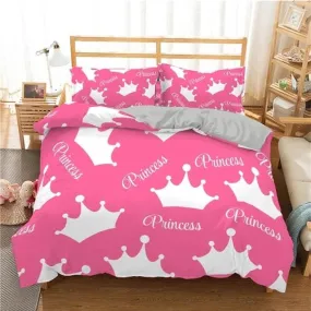 Princess Pink Duvet Cover