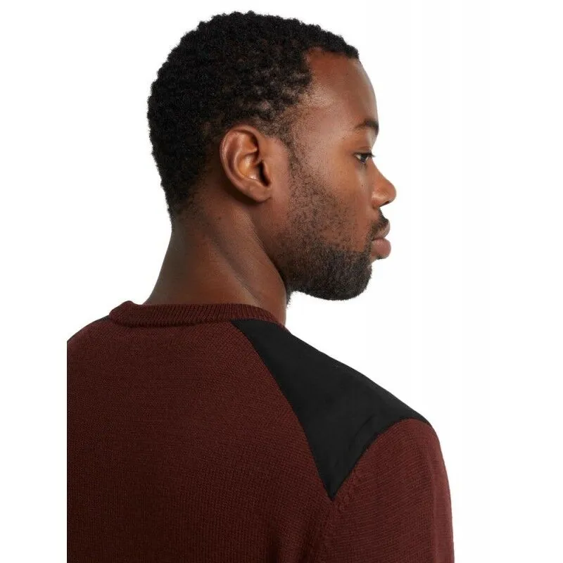 Icebreaker Barein Crewe Sweater - Pull en laine mérinos homme I Hardloop | Hardloop