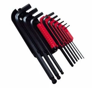 Jeu de 9 clés mâles à têtes sphériques STANELY