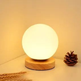 Vintage Table Lamp Globe