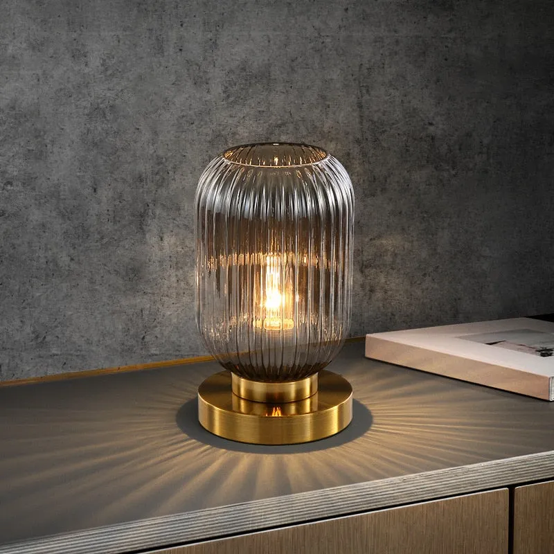Vintage Glass Lamp