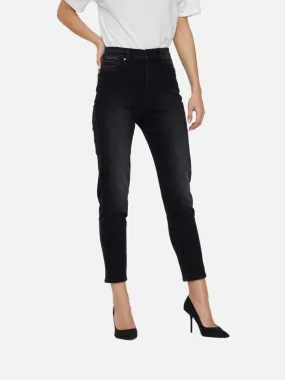 Lee Cooper - Jean coton mom JADA - Noir