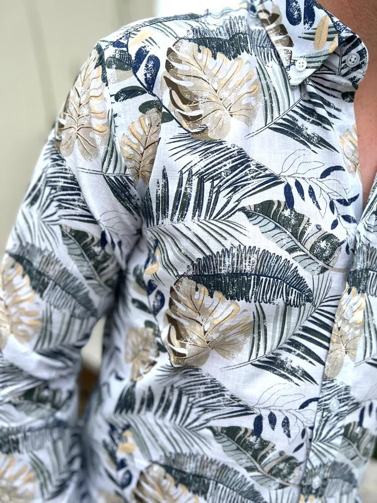 MAHE Men's Ready-to-Wear Shirt Cléstyle Color White XXS to 6XL L