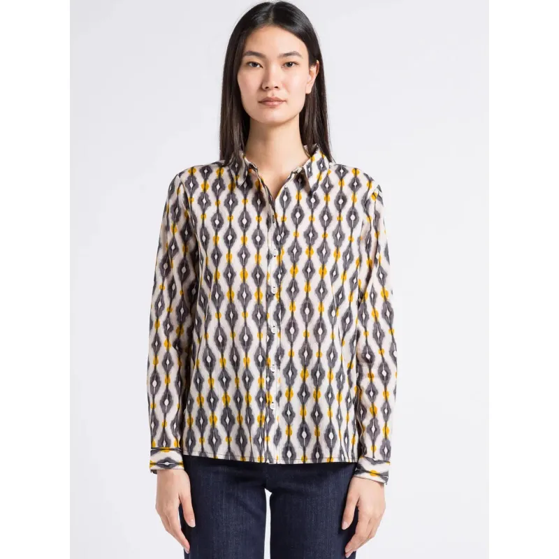 Martha Brown Animal Print Shirt for Women - Vero Moda
