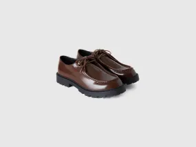 Patent effect moccasins