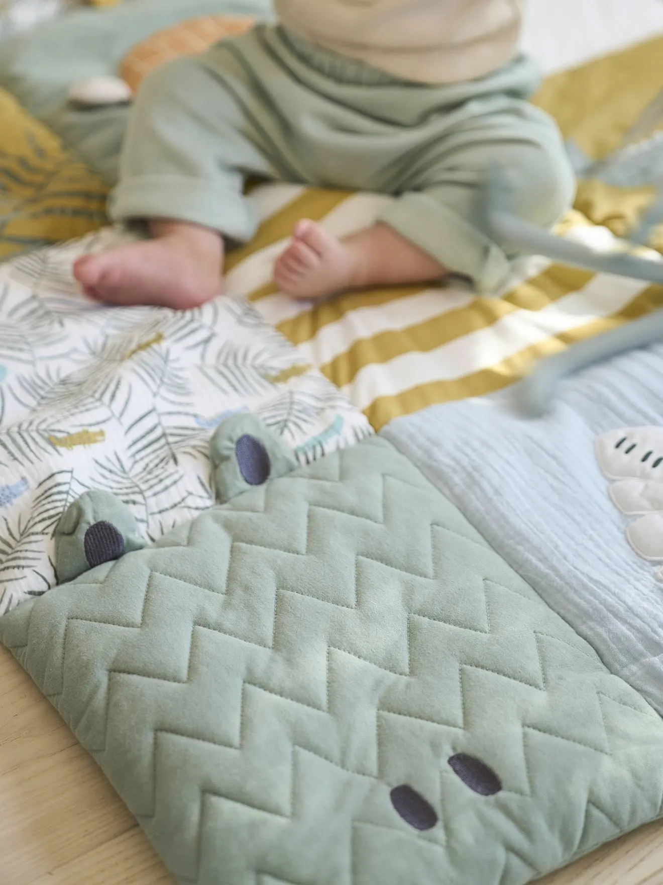 Multicolored TREK Padded Play Mat - Vertbaudet