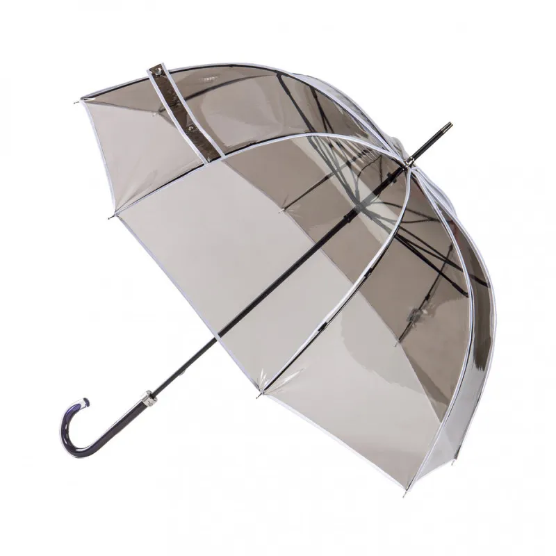 Clear umbrella with white border | Women's umbrella