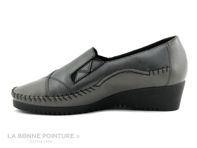Pedi Girl Women's Shoes Sale: Buy Pedi Girl CABOTIN Gray Anthracite Low Shoes - Women's Loafers
