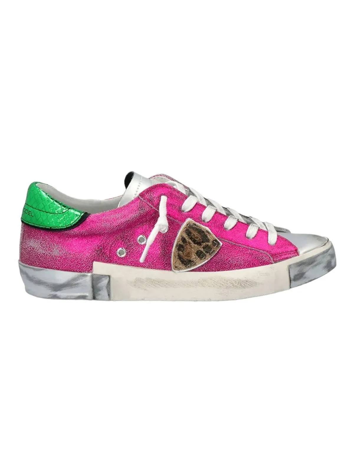 PHILIPPE MODEL PRLD MM01 Baskets Femme Rose