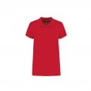 Red Women's Classic Polo Shirt - TOPTEX