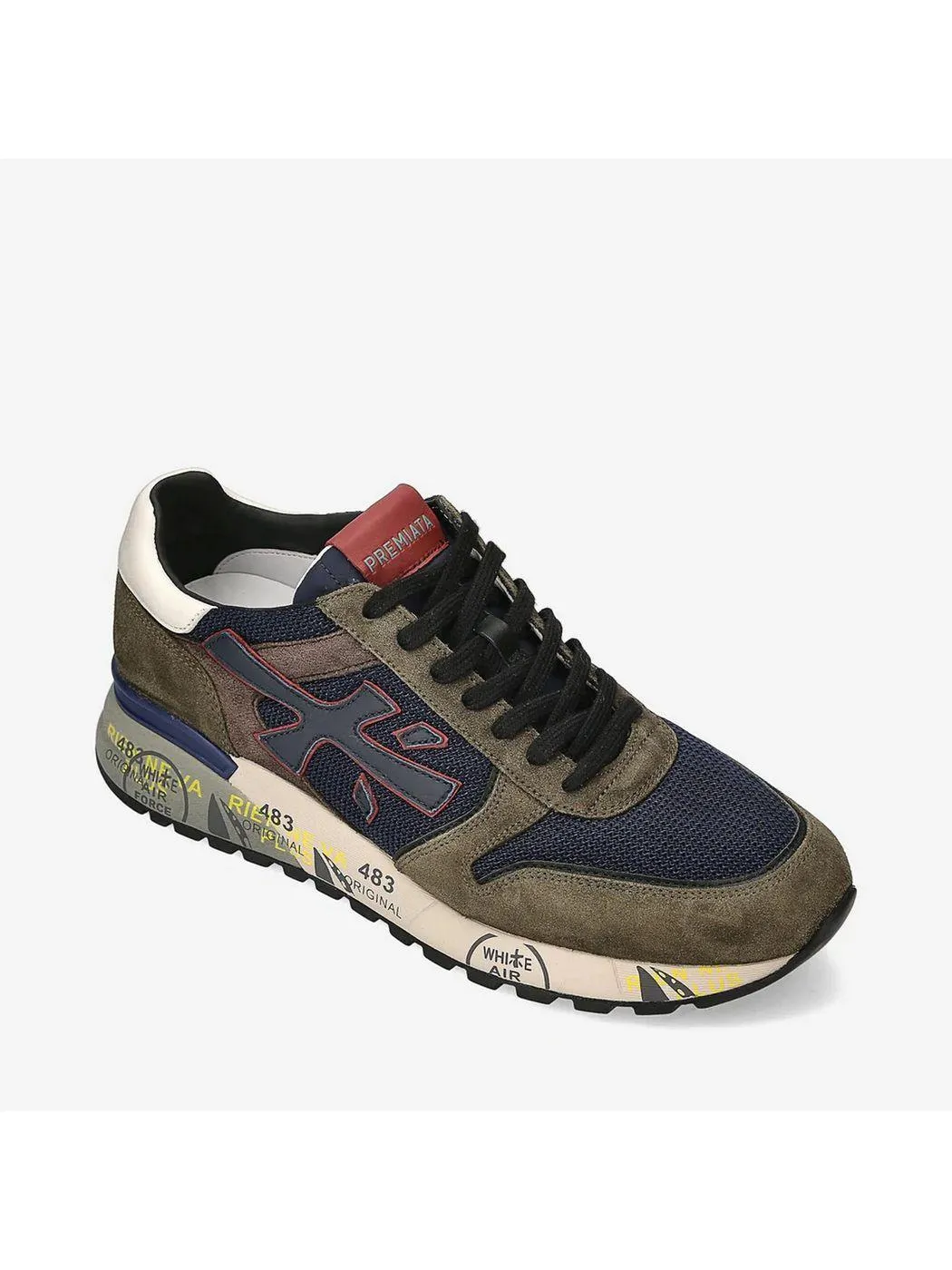 PREMIATA Baskets Homme MICK VAR 5893 Vert