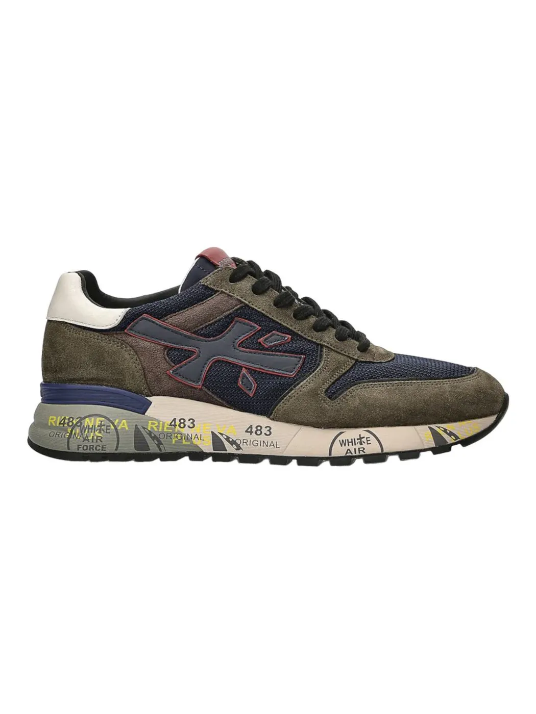 PREMIATA Baskets Homme MICK VAR 5893 Vert