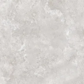 Saime Ceramiche Travertino 20 MM Crosscut Grigio Grip 60x60 cm 8690049 | Carrelage d’extérieur imitation marbre