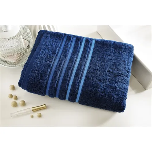 Serviette de toilette 50x100cm ou 70x140cm: divers coloris