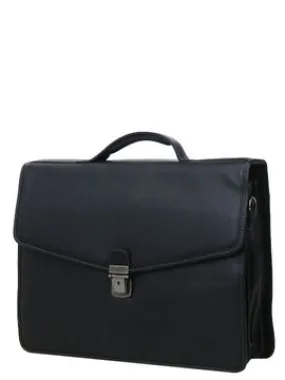 Serviette Gérard Hénon Access 41 cm  3 soufflets | Serviette en cuir Gérard Hénon Access