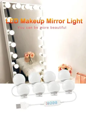 Shein Une Lumière  Led Pour Maquillage 10 lights