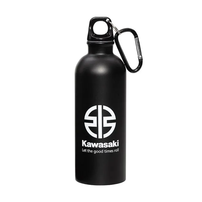 Stainless Steel Kawasaki River Mark Water Bottle | Moto Shop 35