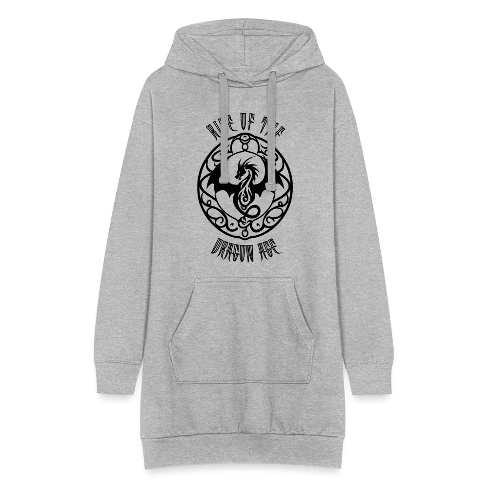Sweat-shirt à capuche long Femme Rise of the dragon age