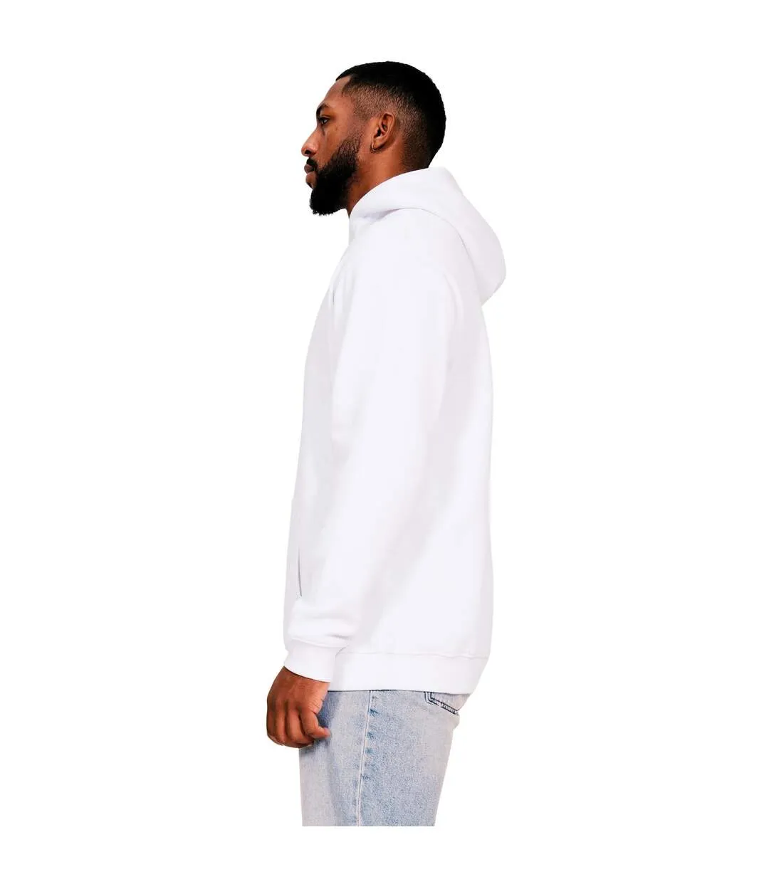 Sweat capuche core homme blanc Casual Classics