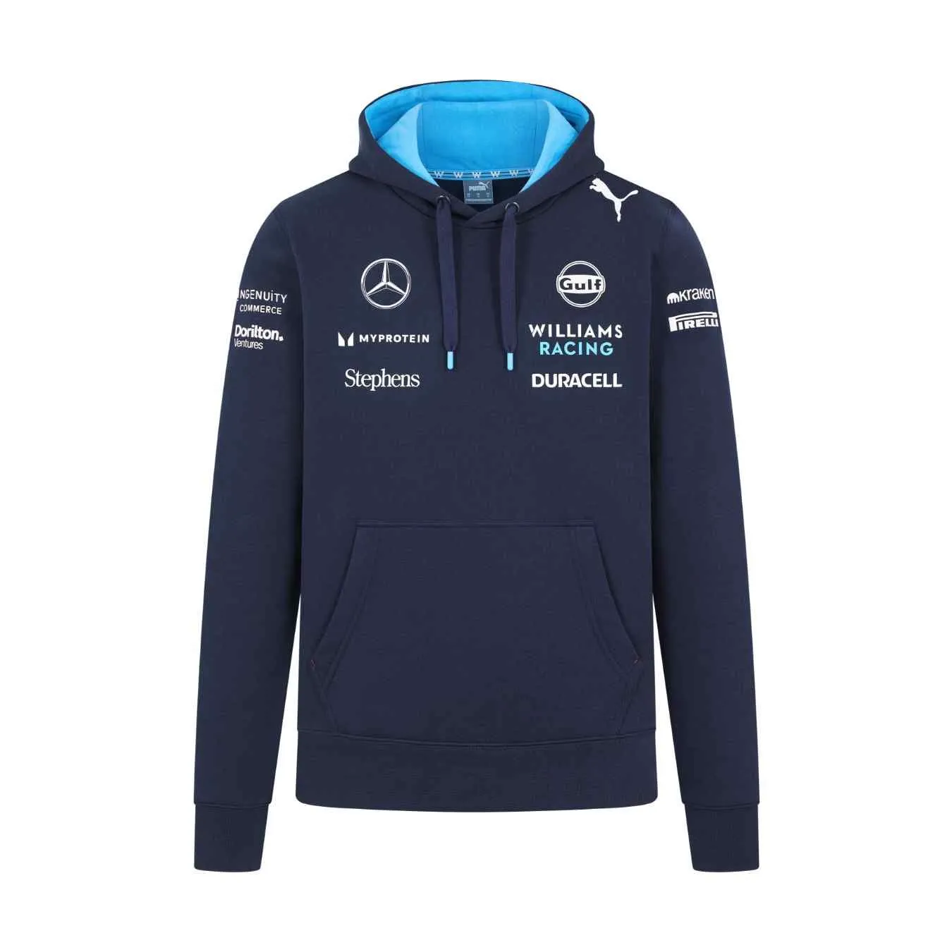 Sweat à Capuche WILLIAMS F1 Team Bleu homme