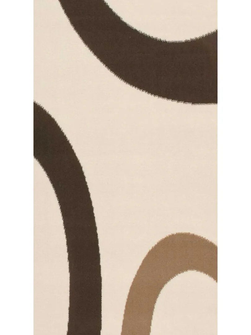 Tapis salon TEMPO en polypropylène Fait en Europe - Beige