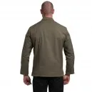 Texas Men's Kitchen Jacket Long Sleeves Khaki - MANELLI