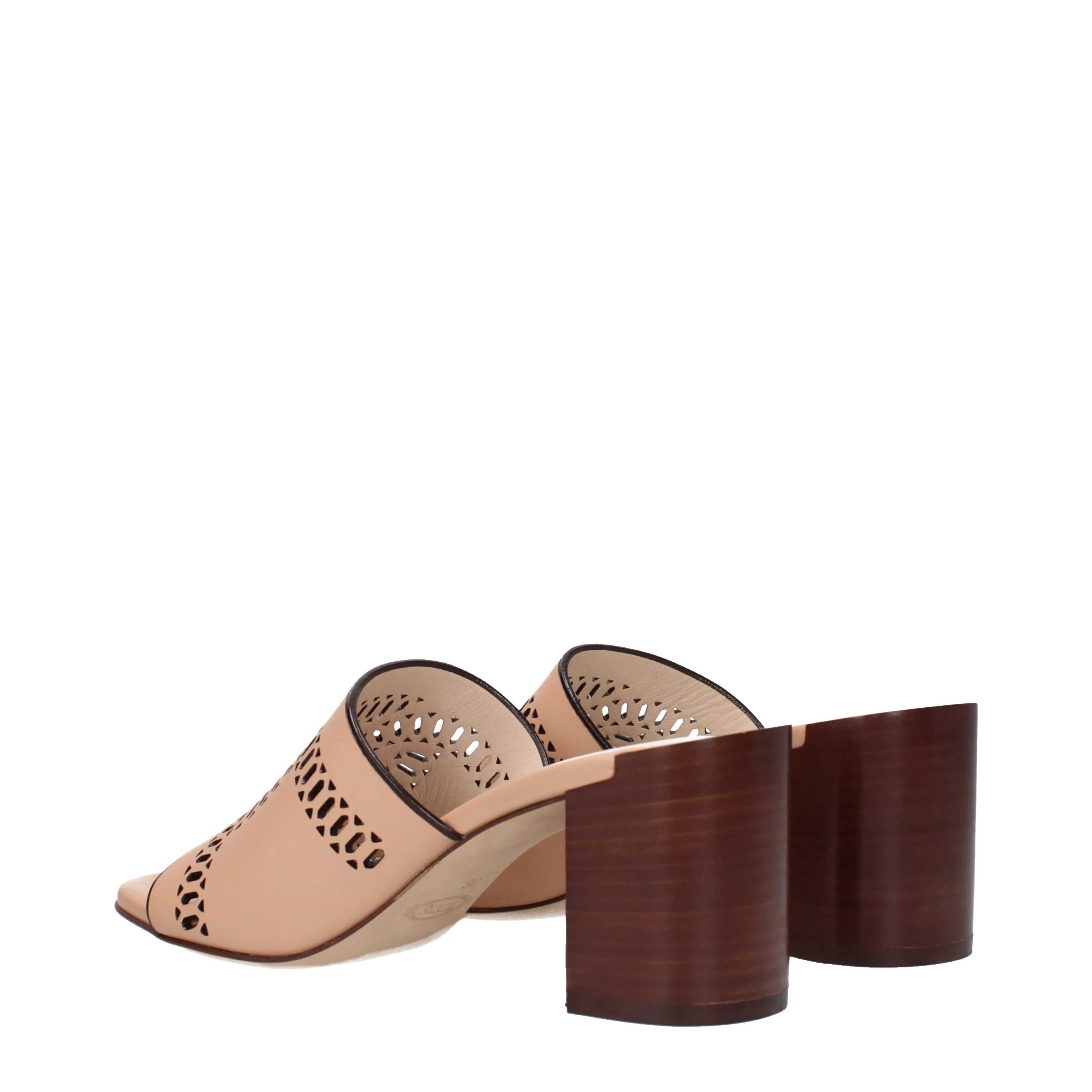 Tod 's Sandals femmes en cuir beige