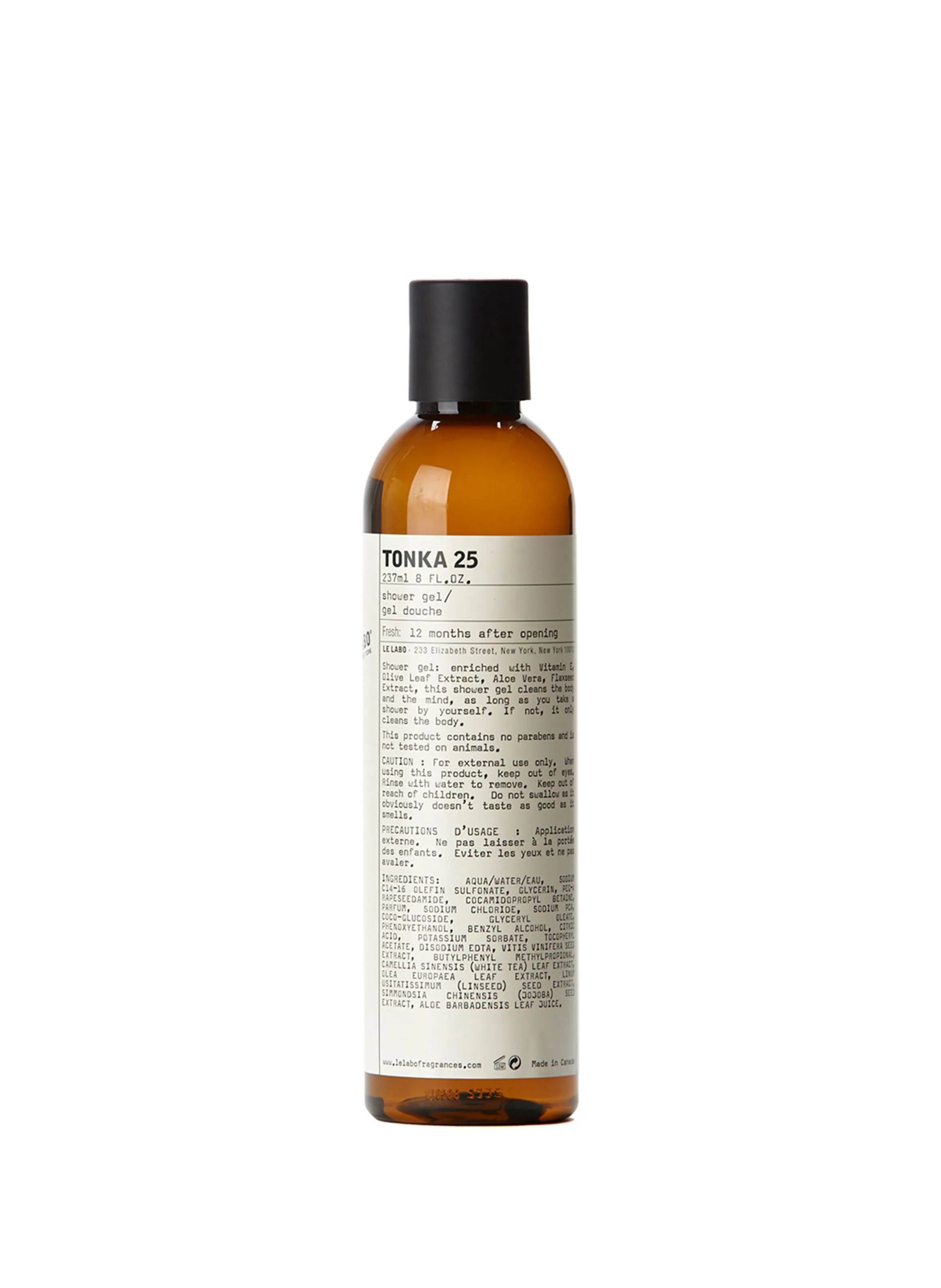 TONKA 25 GEL DOUCHE - LE LABO pour BEAUTé | Printemps